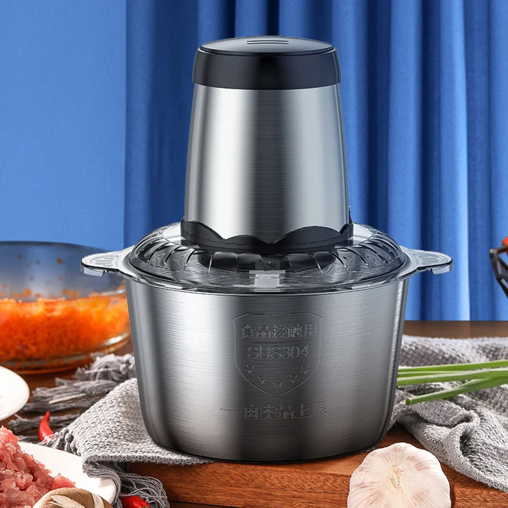 Electric Food Chopper 3L Stainless Steel Meat Grinder Food P