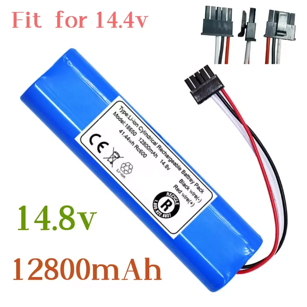 

100% New Original 14.8V 18650 Lithium Battery for VIOMI V2 Pro,VRVCLMB21B ，Xiaomi STYJ02YM Replace battery accessories