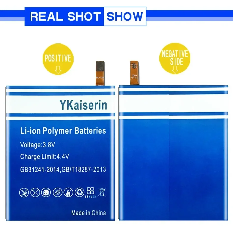 Компактный аккумулятор 3500 мАч для LG Q8 H970 EAC 63361501 БАЛКА BL-T28