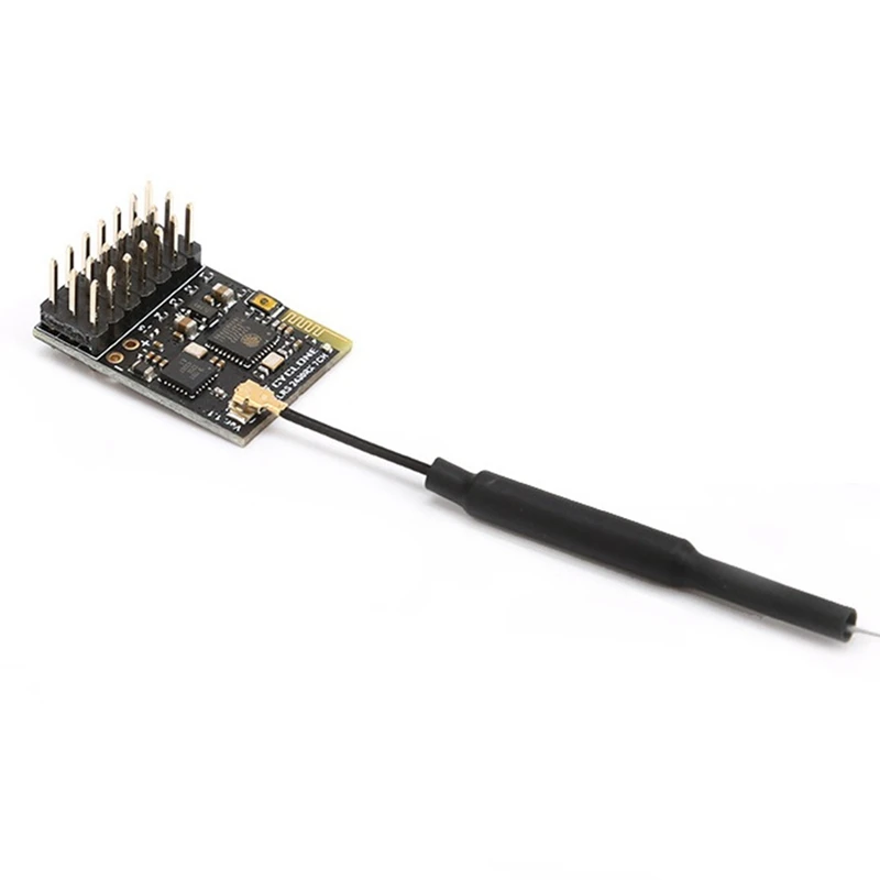 Для циклонного ELRS 2 4G PWM приемника 7CH Expresslrs RX 2400RX PWM/CRSF черный для RC FPV дрона