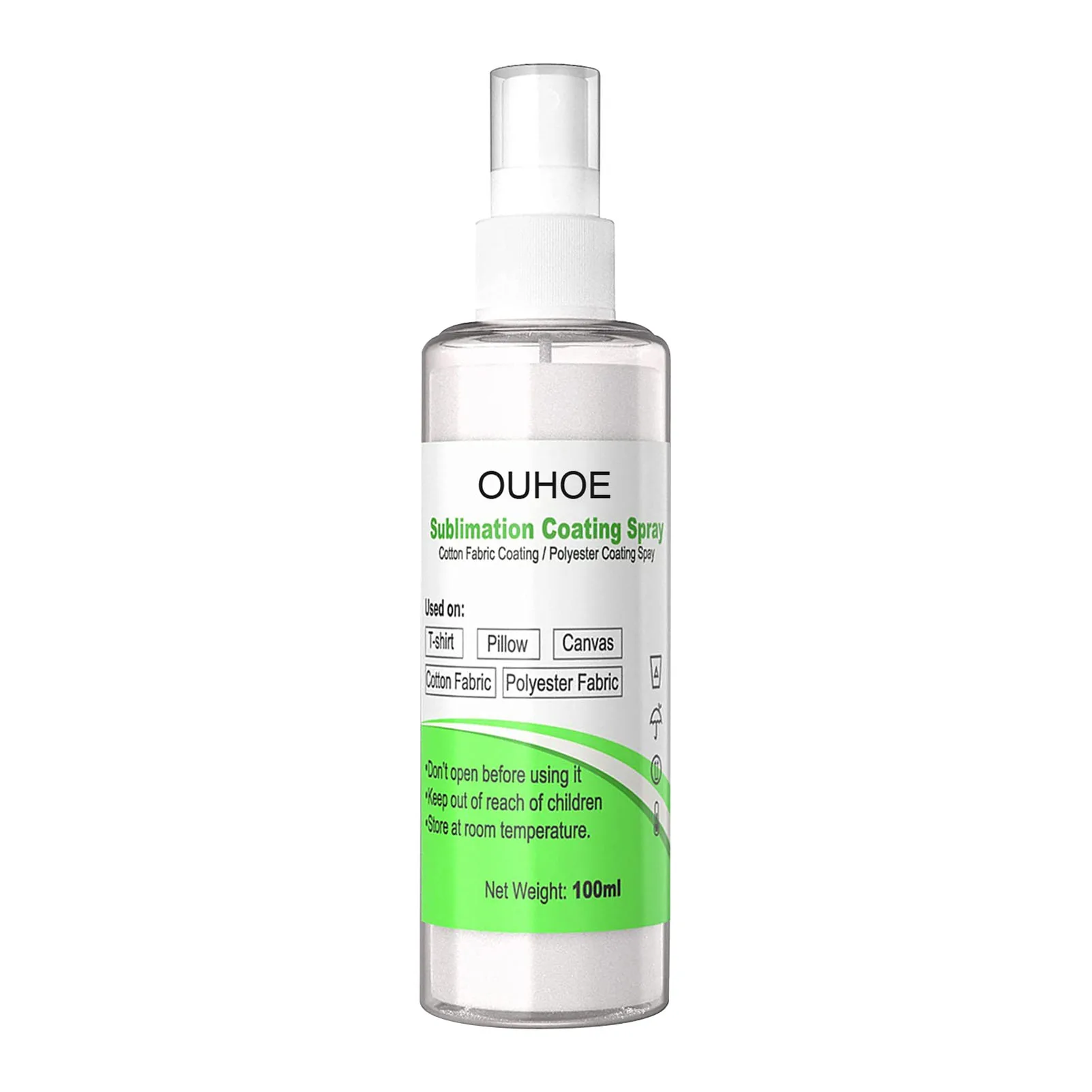 

100ml Sublimation Coating Spray Quick-drying Spray All Cotton T-shirt All-Purpose Cleaner Household Cleaning Supplies