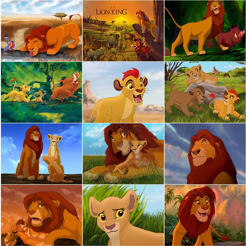 

Набор для алмазной вышивки «Король Лев»