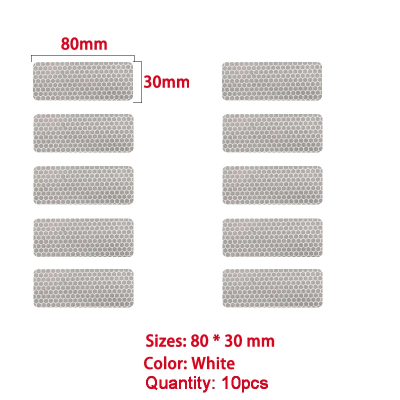

Светоотражающие Наклейки На Бампер Автомобиля Предупреждающая Полоса Безопасности Светоотражающие Полосы Высокой Видимости Дл...