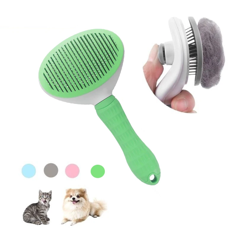 

Pet Dog Hair Brush Cat Comb Grooming And Care Cat Brush Stainless Steel Comb For Long Hair Dogs Cleaning Pets Dogs Accessories
