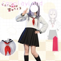 anime shogi yaotome urushi cosplay costume women dress girls school uniform suit shirt skirt outfits with stocking sailor suit