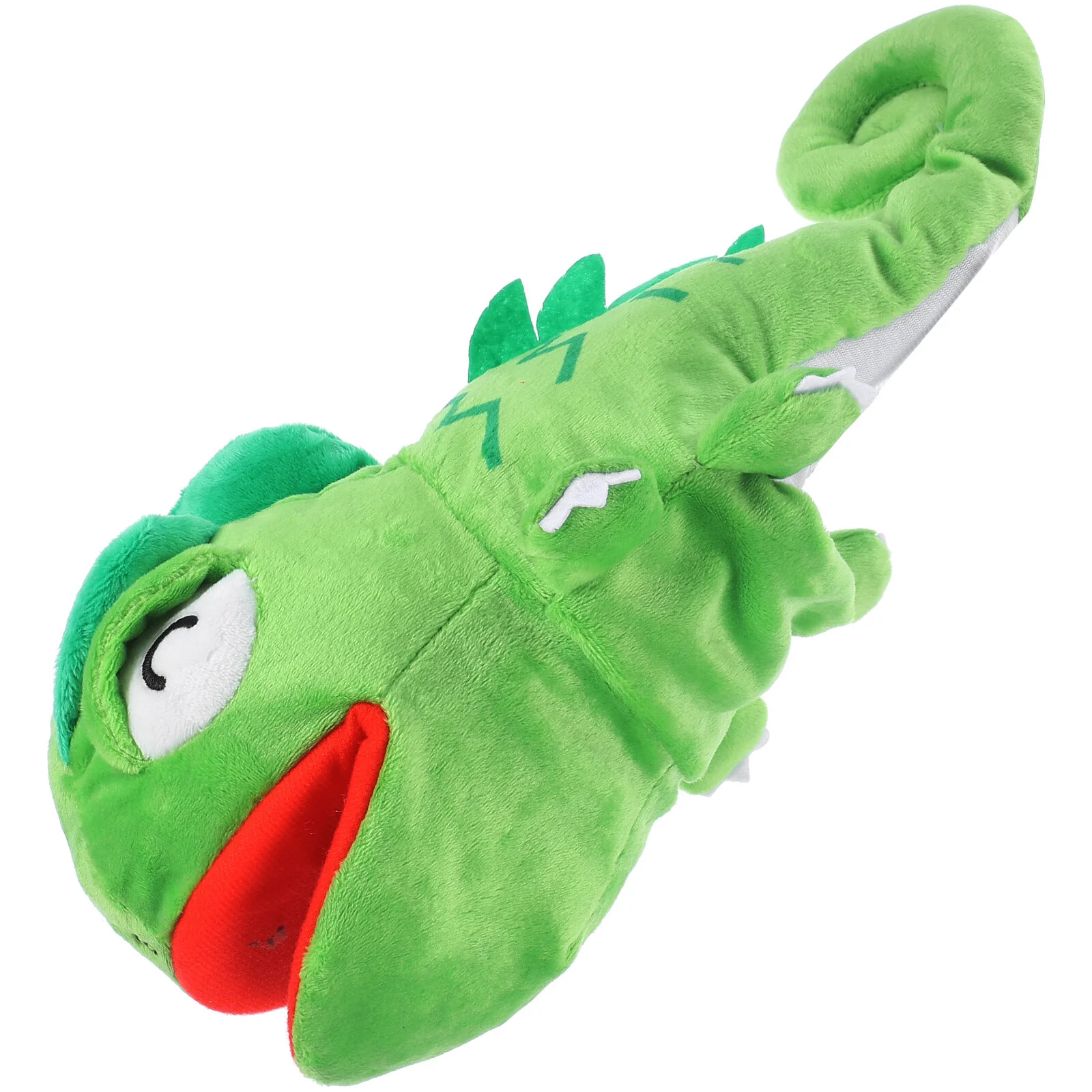 

Funny Lizard Hand Puppet Plush Reptile Animal Hand Puppet Toy Toddler Kids Gift