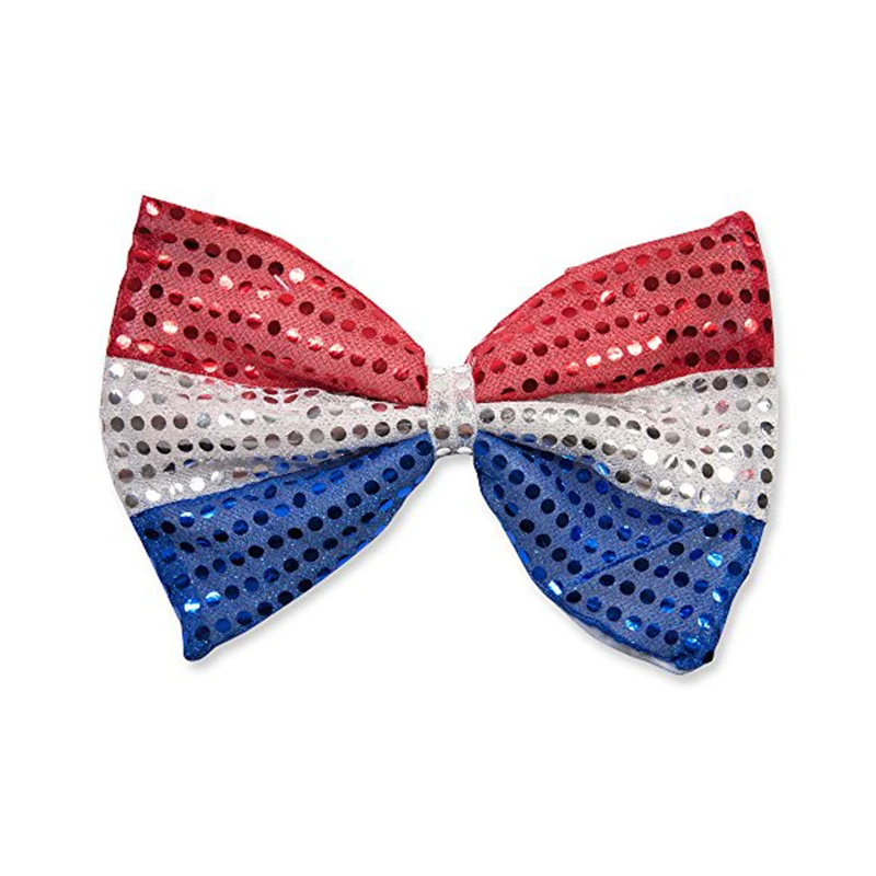 

Independence Day American Flag Bow Tie