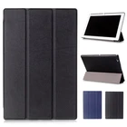 Чехол для планшета Sony Xperia Z2 Z3 Z4, трехскладной чехол из искусственной кожи с магнитной подставкой для Sony Xperia Z4 Sony Z2, жесткий чехол для планшета