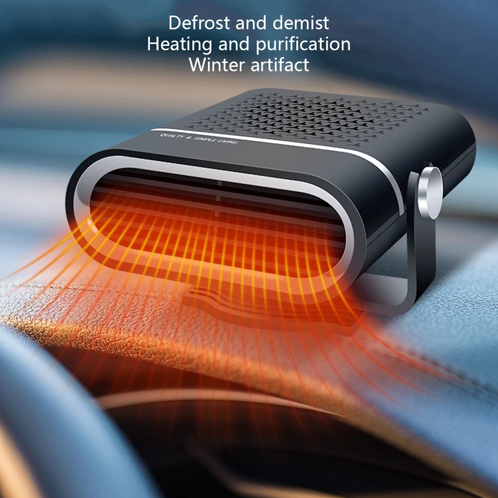 

Automotive Electric Fan Heater Multipurpose Quick Heating 12V 24V Auto Heating Machine Automobile Electric Accessories