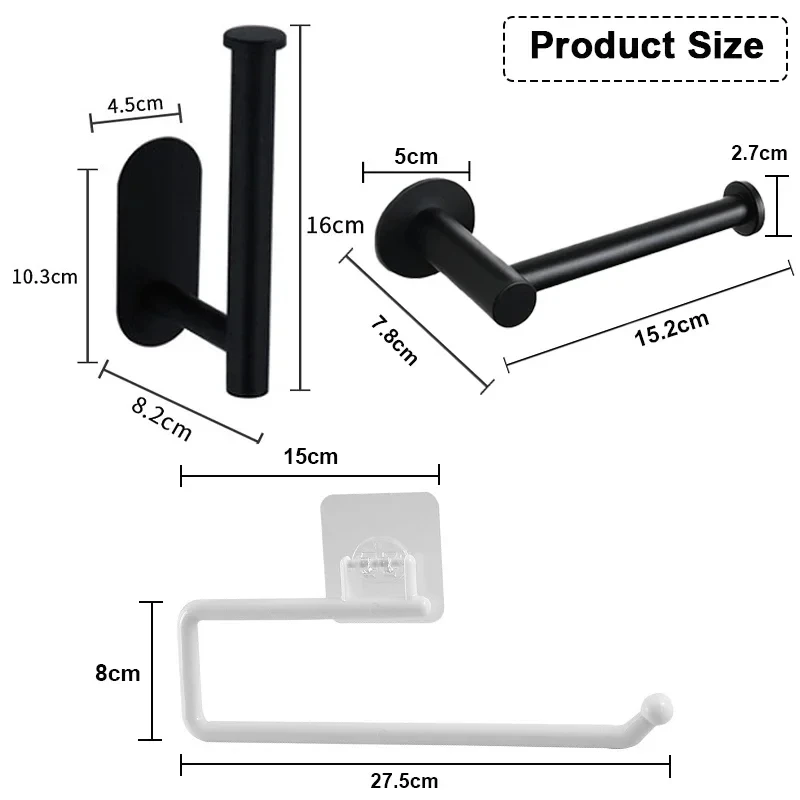 Держатель для туалетной бумаги из нержавеющей стали настенный