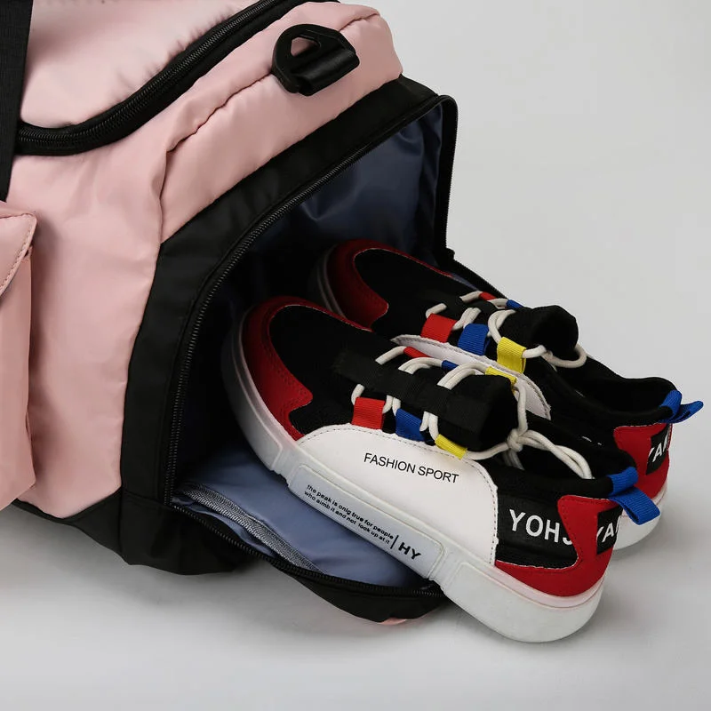 Cargo Travel Bag For Women Men Packing Cubes For Travel Organizer Unisex Shoulder Bags Waterproof Large Capacity Luggage Female