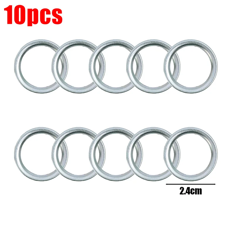 

Стандартная прокладка сливной пробки масляного поддона OE 12157-10010, железная уплотнительная шайба для Toyota Lexus Subaru, сменные автозапчасти двигателя