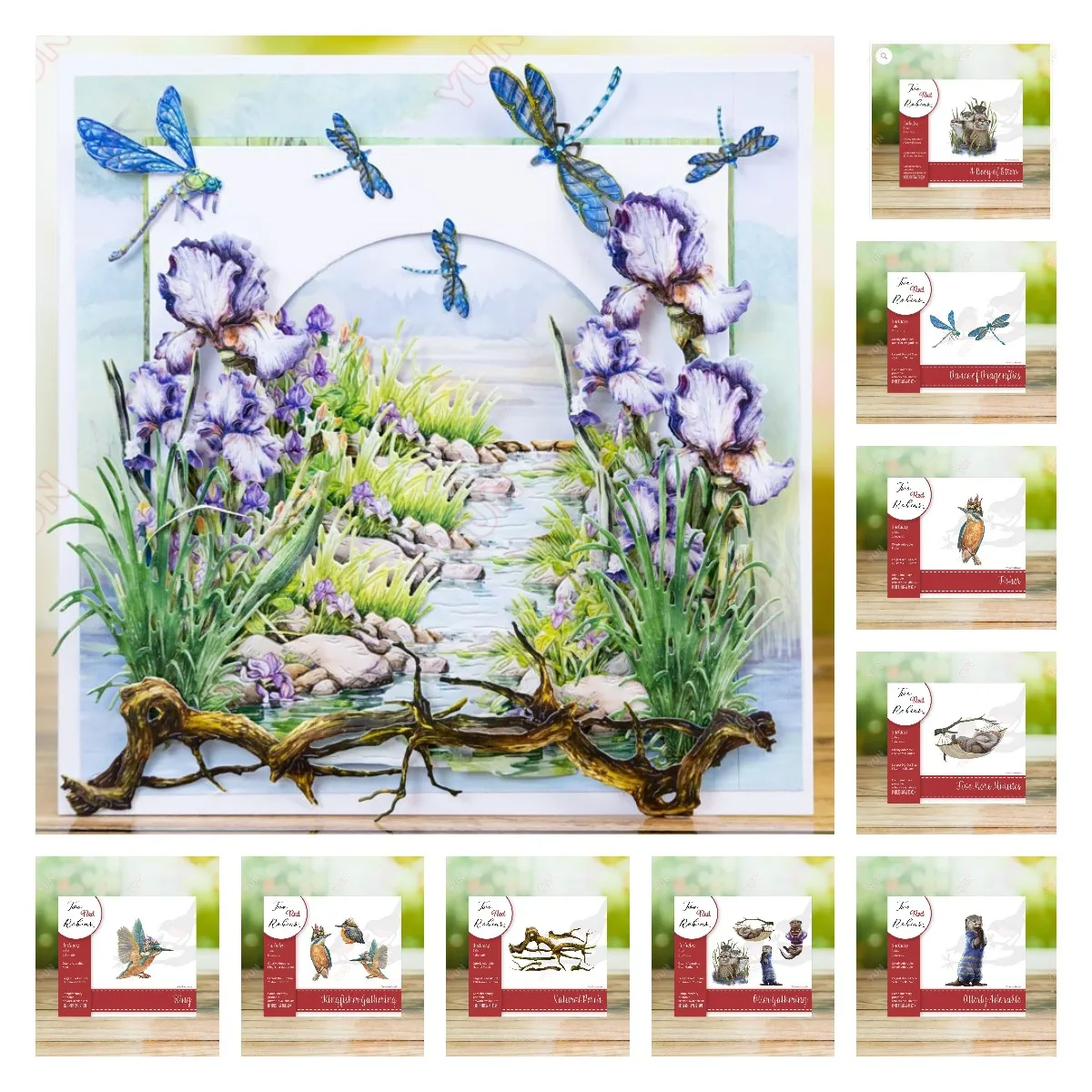 Металлические Вырубные штампы со стрекозой очаровательные король натуральный