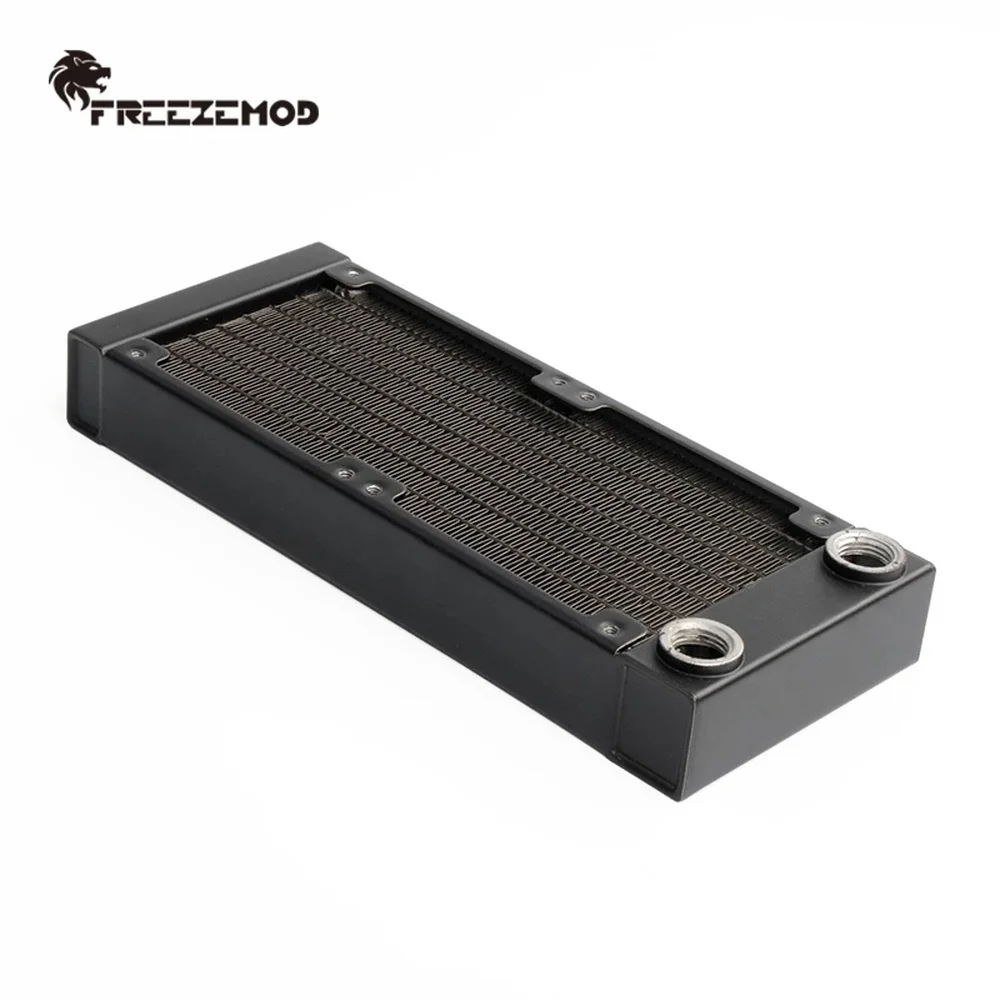 

FREEZEMOD Aluminum Radiator 160mm Water Cooling Radiator for 80mm Fan Drain Drone Projector 3D Printing SR-L160G14