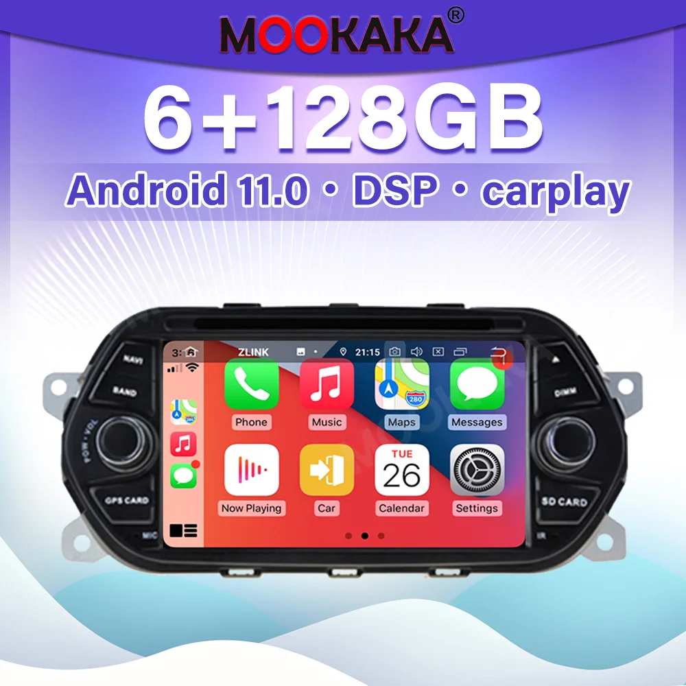 

Car Radio Carplay For FIAT EGEA TIPO 2015-2017 Android 11 Navigation Multimedia Player Touch Screen DSP Stereo Head Unit