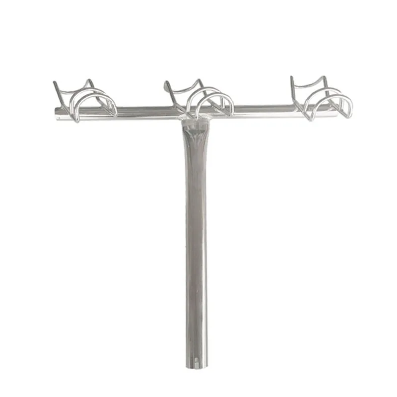 Boat 316 Stainless Steel Fishing Tools 3-in-1Rod Holder Rack Pole Support Rod Bracket Accessories