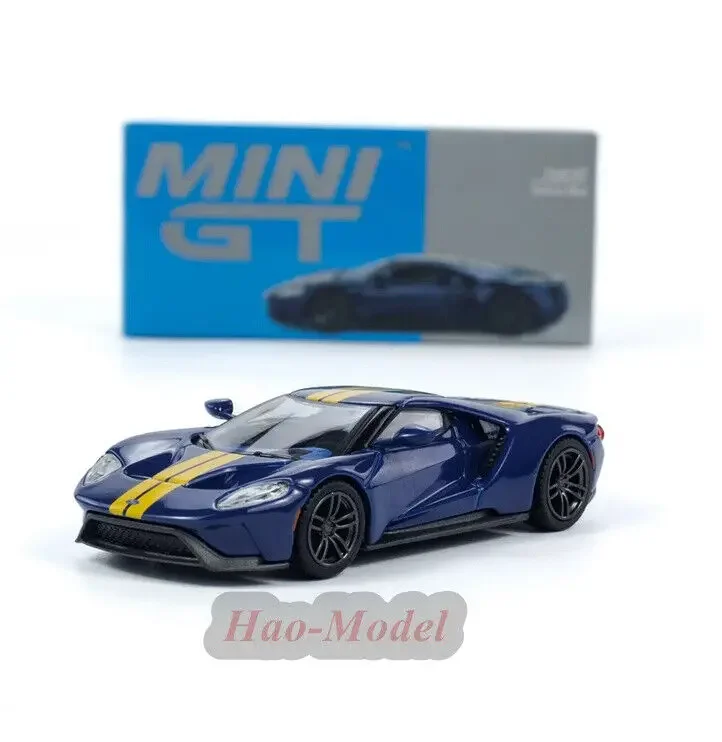 MINIGT 1/64 для Ford GT Sunoco модель автомобиля литой под давлением сплав имитация детских
