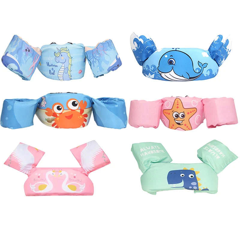 

Baby Float Arm Sleeve Floating Ring Safe Life Jacket Buoyancy Vest Kid Swimming Equipment Armbands Swim Foam Life Vest Pool Toys