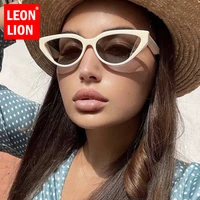 leonlion 2022 small cateye sunglasses women vintage luxury eyewear womenmen designer glasses women fashion gafas de sol uv400