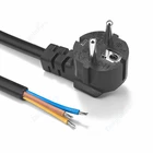 Удлинительный шнур питания EUUSUK в полоску, свинцовый кабель питания 1,5 м 1,5 мм для электрических розеток, светодиодный прожектор, лампа