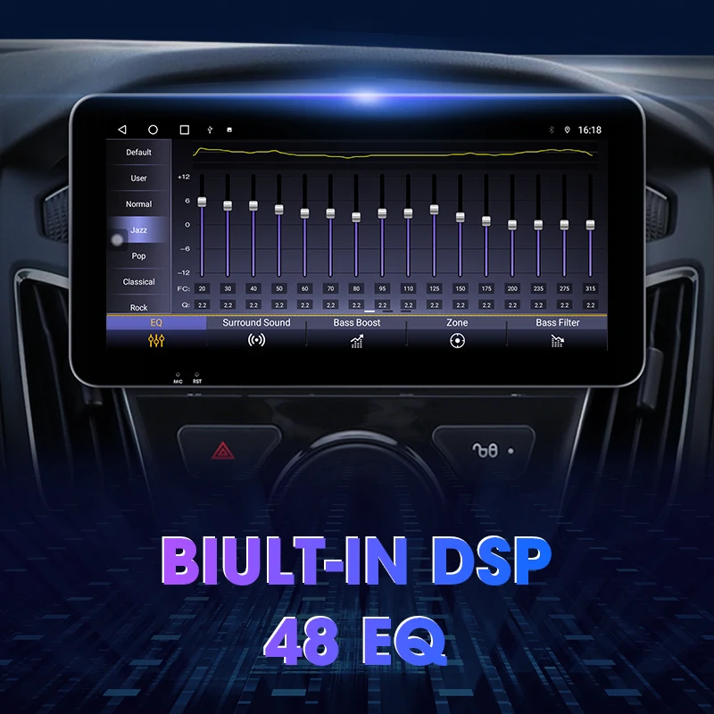 Автомагнитола для Ford Focus 3 Mk 10 33-2011 2 Din Android 11 мультимедийный видеоплеер со