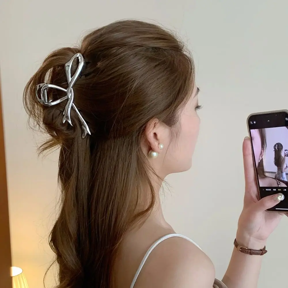 Модная металлическая лента заколка для волос в виде акулы Креативные аксессуары