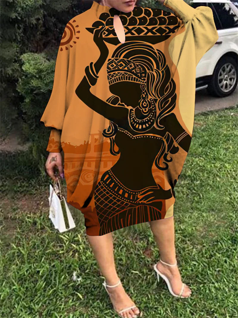 

2022 summer women's clothing summer tropical long skirt women's fashion long sleeve beach African dress party evening dress