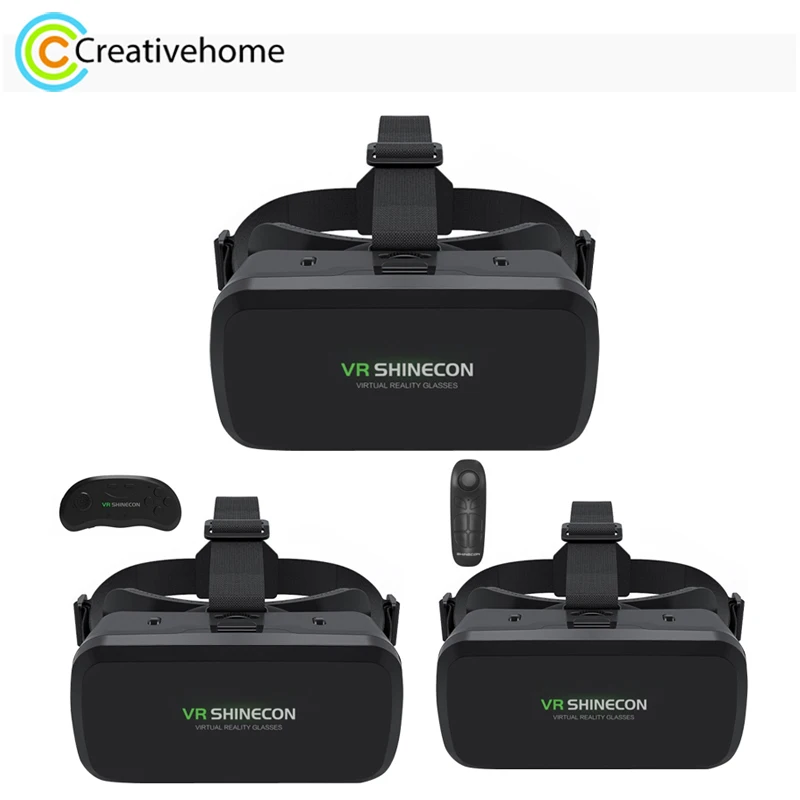 

G06A 3D VR Glasses 360-degree Panoramic View Virtual Reality Head Wearing Gaming Digital Glasses For 3.5-6.0 inch Mobile Phones