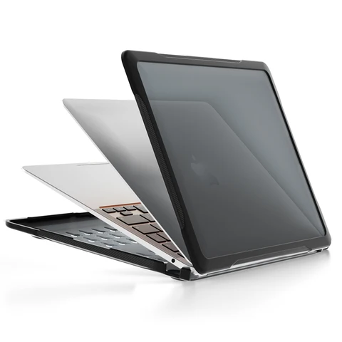 Чехол для Macbook Air 13 13,3 A1932 A2179 A2337 M1, чехлы для ноутбуков 2018 2020, чехол для ноутбука, противоударные Чехлы, жесткий корпус из поликарбоната и ТПУ