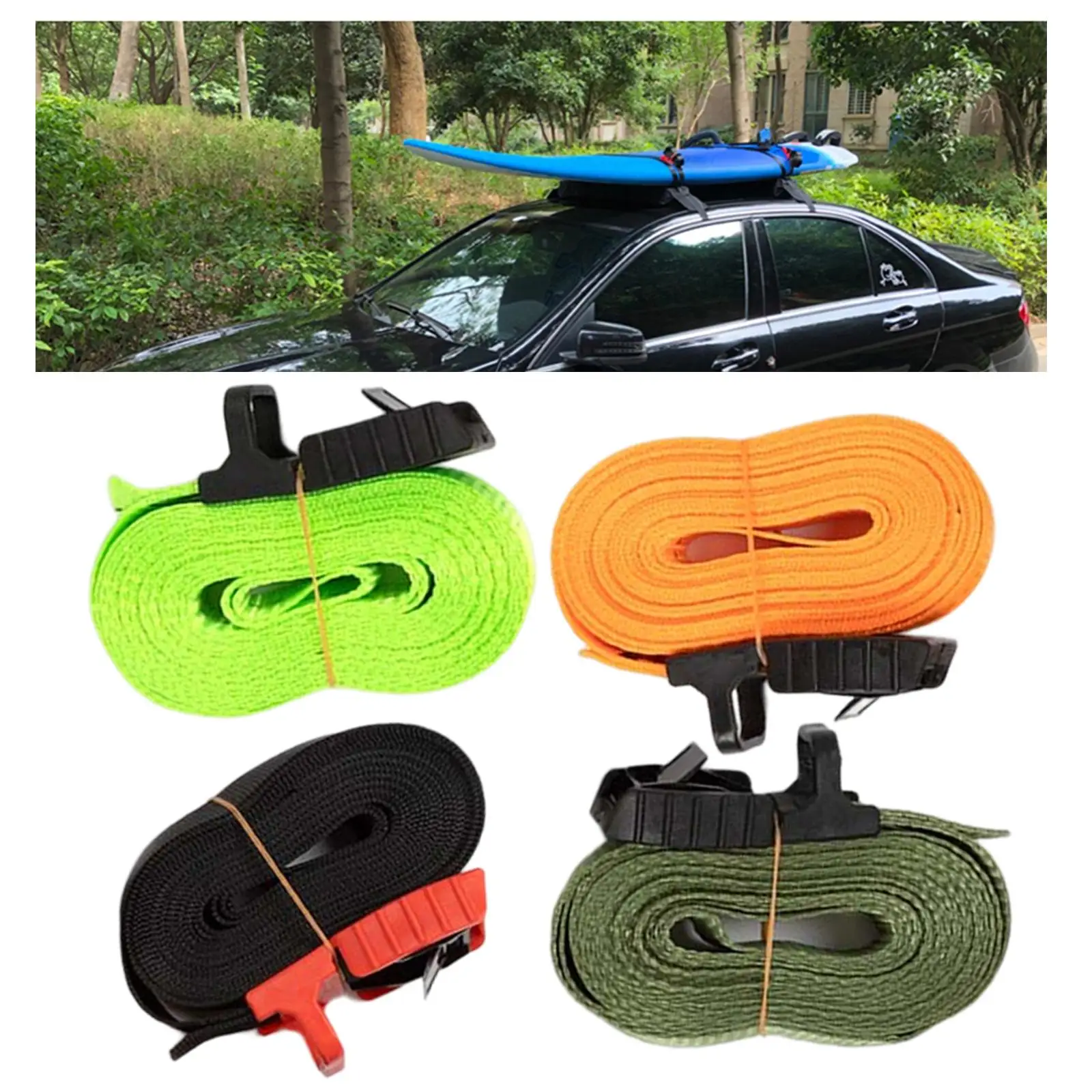 

Lashing Straps cam Lock Buckle Tie Down Straps for Boat Trailer Luggage Bike