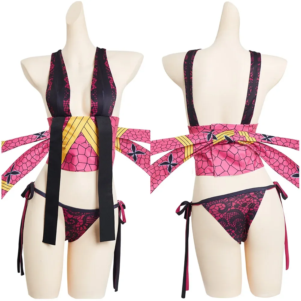 Ролевая игра Kimetsu No Yaiba костюм даки для косплея наряды взрослых женщин и девочек