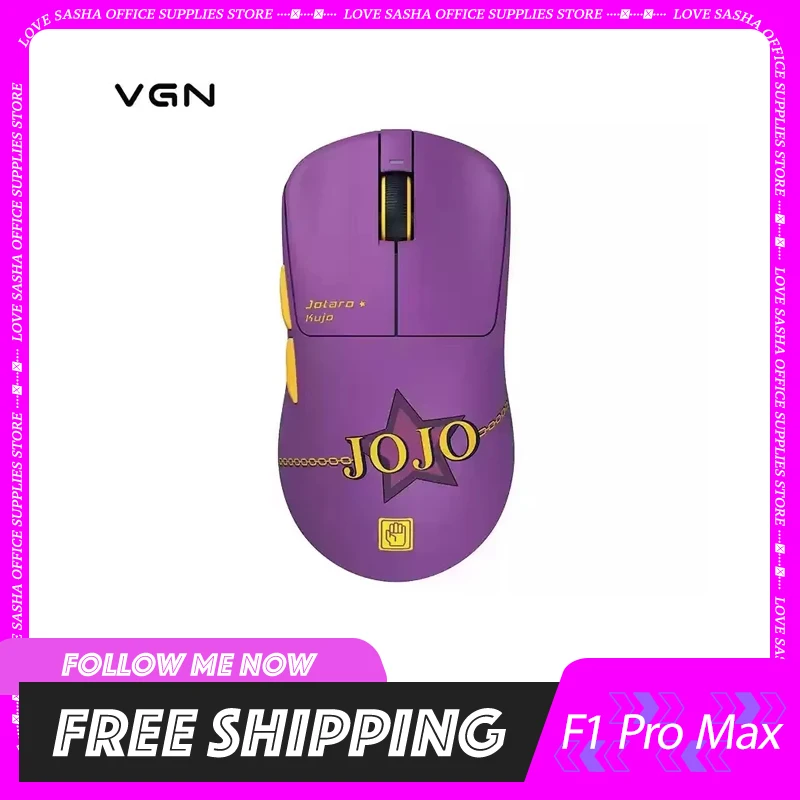 Vgn F1 Pro Max Mouse Joint Wireless Paw3395 Легкая мышь по индивидуальному заказу Длительная для