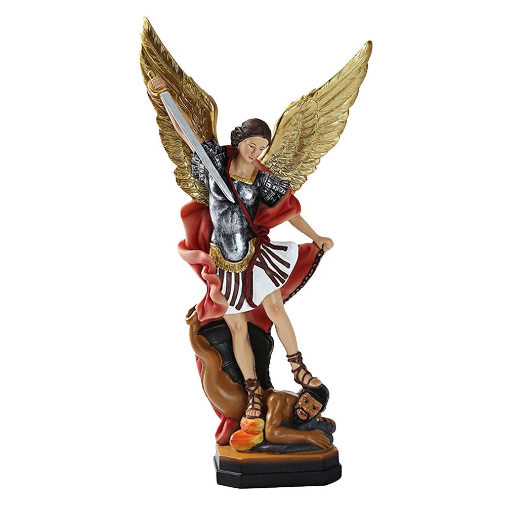 

Figurine Catholicism Statue Angelguardian Catholic Decoration Angels Ornaments Church Religious Goddess Slaying Greek