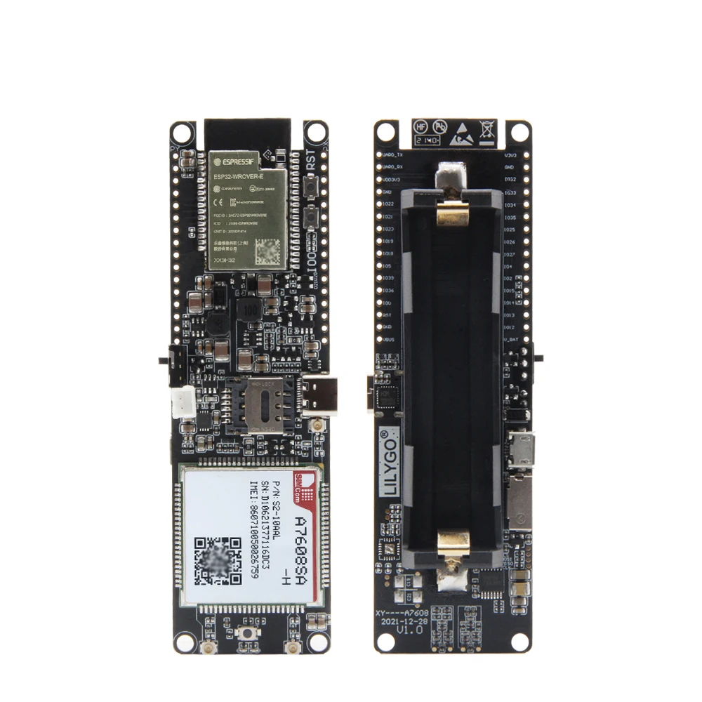 

SIMCOM A7608SA-H LTE Cat4 module WIFI Bluetooth ESP32-WROVER-E 3G 4G Solar Low Power IoT Core Board for New Zealand Australia