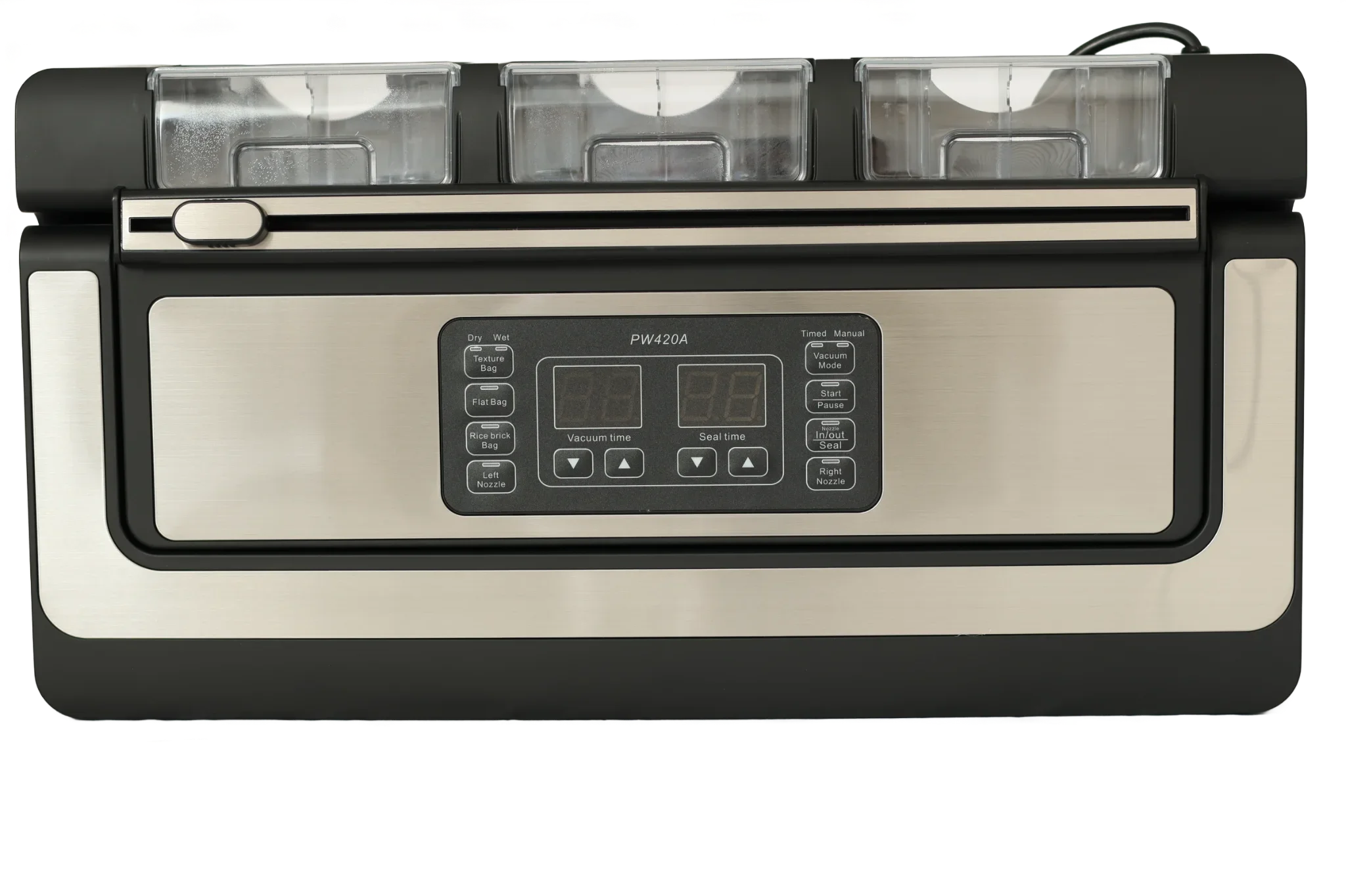 Электрическая бытовая машина для вакуумной запайки пищевых продуктов вакуумная