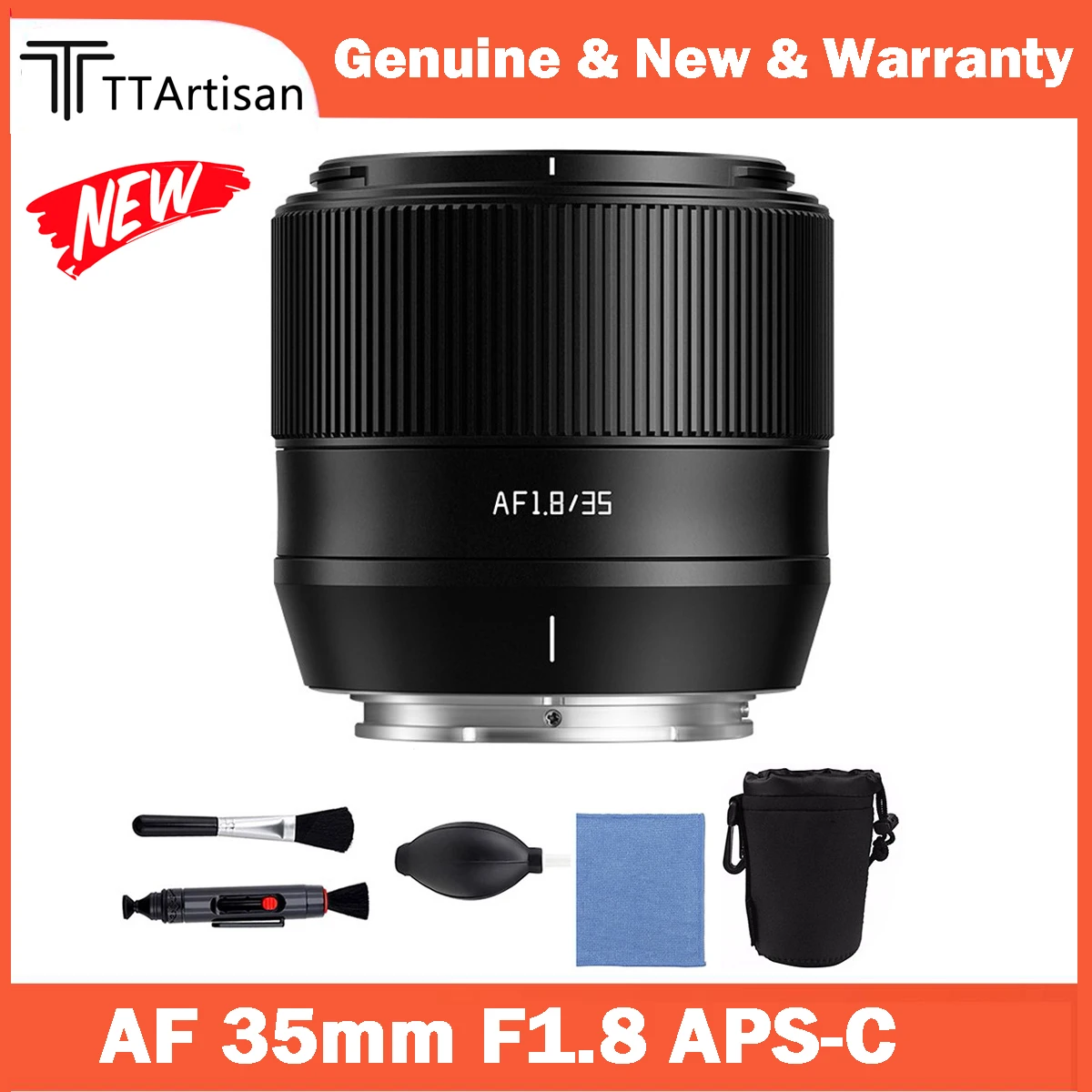 TTArtisan 35 мм F1.8 AF APS-C Большая диафрагма основной объектив с обнаружением глаз для Sony