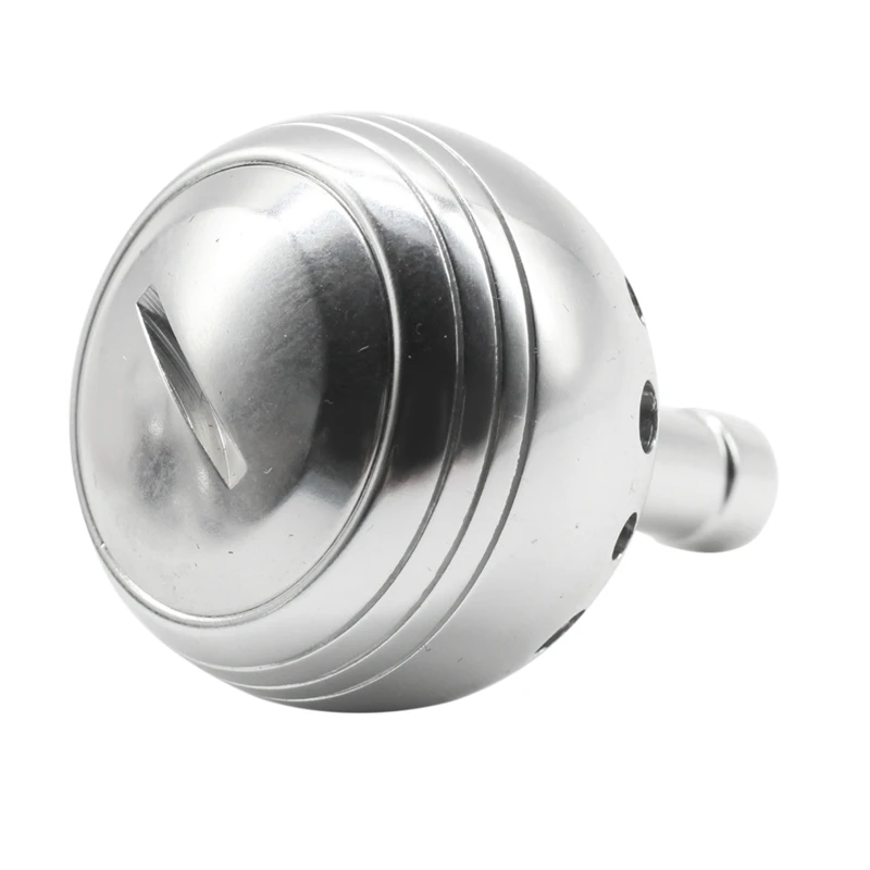

Fishing Reel Handle Knob DIY Full Metal Grip Pill Handle Knob for Spin/Drum Lure Cast Fishing Reel Rocker Fishing Tool