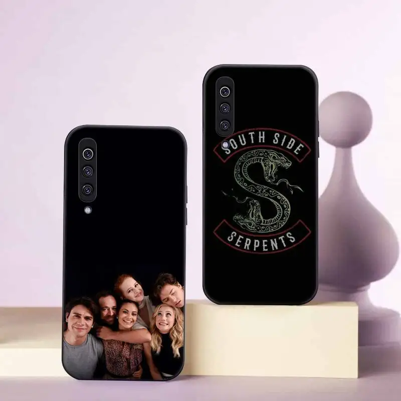 

American TV Riverdale Series Phone Case For Samsung A51 A32 A52 A71 A50 A12 A21S S10 S20 S21 Plus Fe Ultra