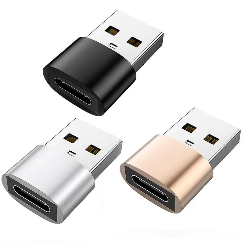 

USB OTG Male To Type C Female Adapter Converter Type-C Cable Adapter For Smartphone Computer Cameras USBC Data Charger