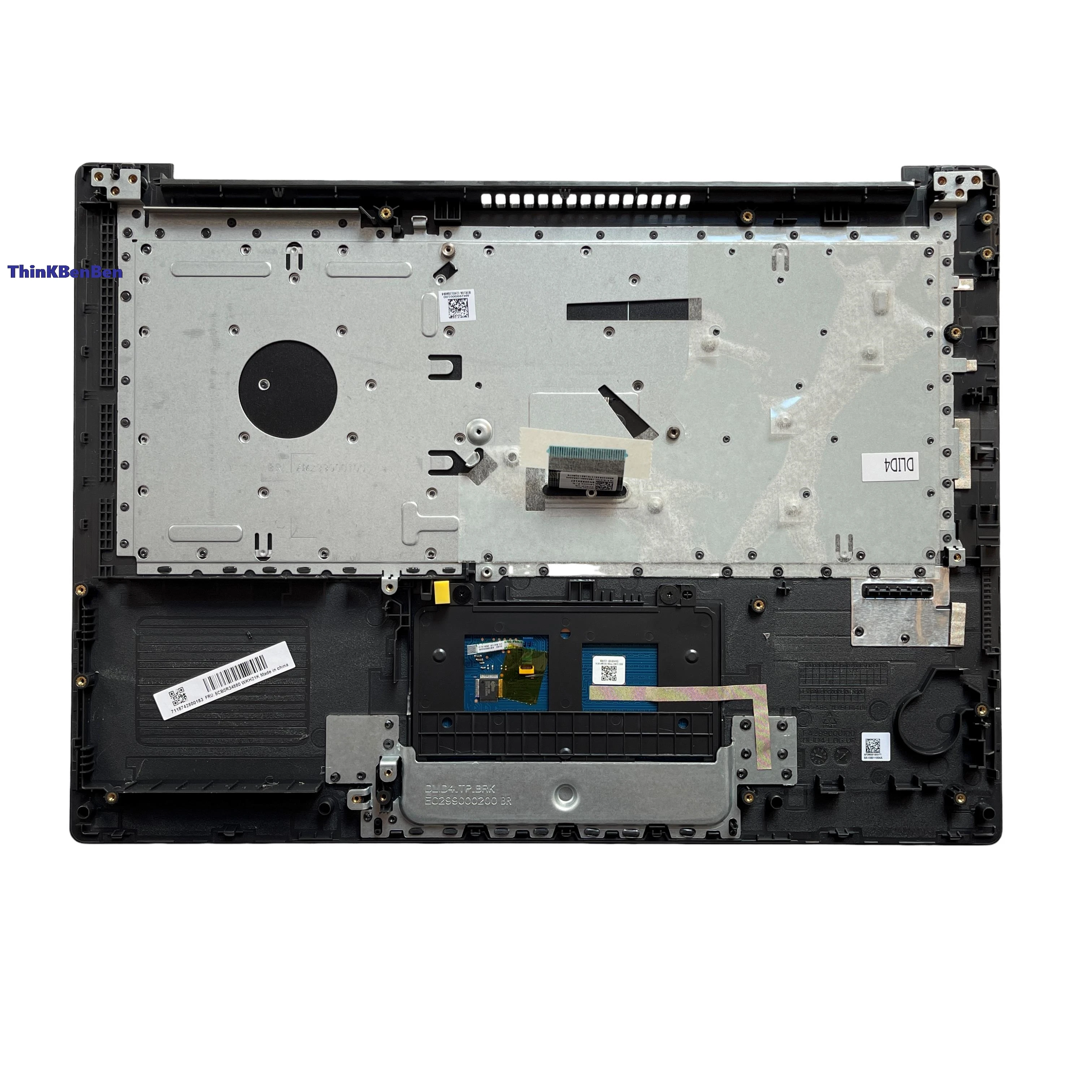 Американская английская черная клавиатура верхний корпус Подставка для рук