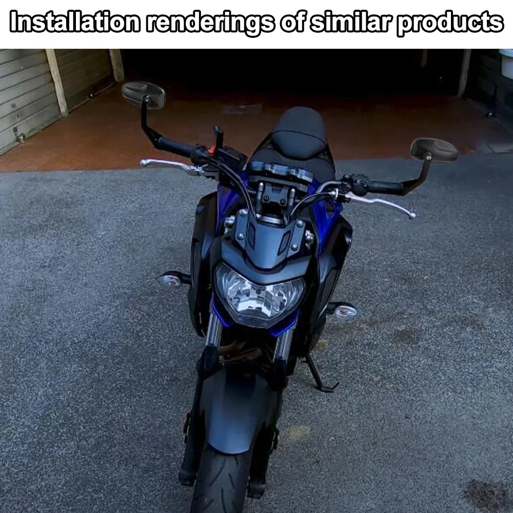 Мотоцикл для YAMAHA MT-07 FZ-07 FZ-09 MT-09 MT-10 XJ 6 / DIVERSION XSR 900 XSR700 торцевое зеркало Cafer Racer