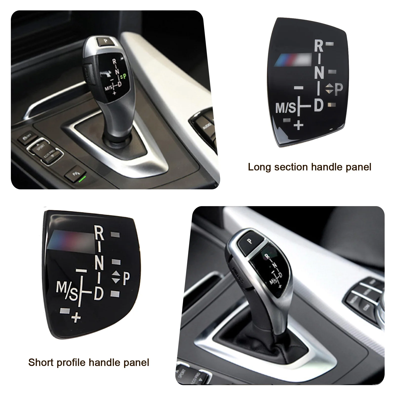 Автомобильная ручка переключения передач панель кнопка крышка эмблема наклейка