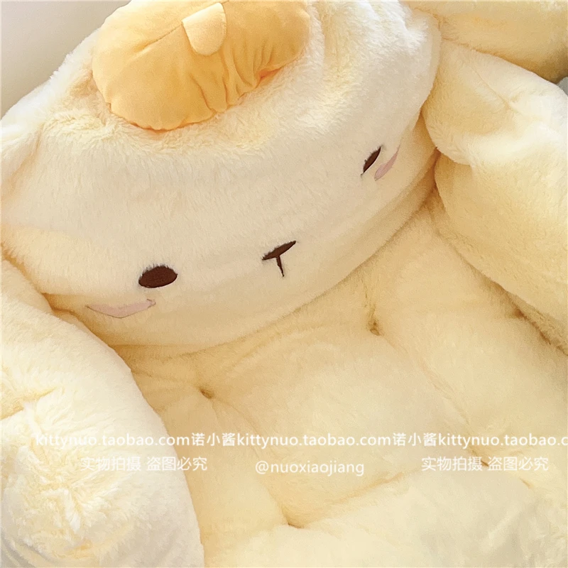 

New Creative Pudding Dog Lazy Cushion Home Floor Chair Cushion Plush Office Window Tatami Pudding Butt Round Cushion