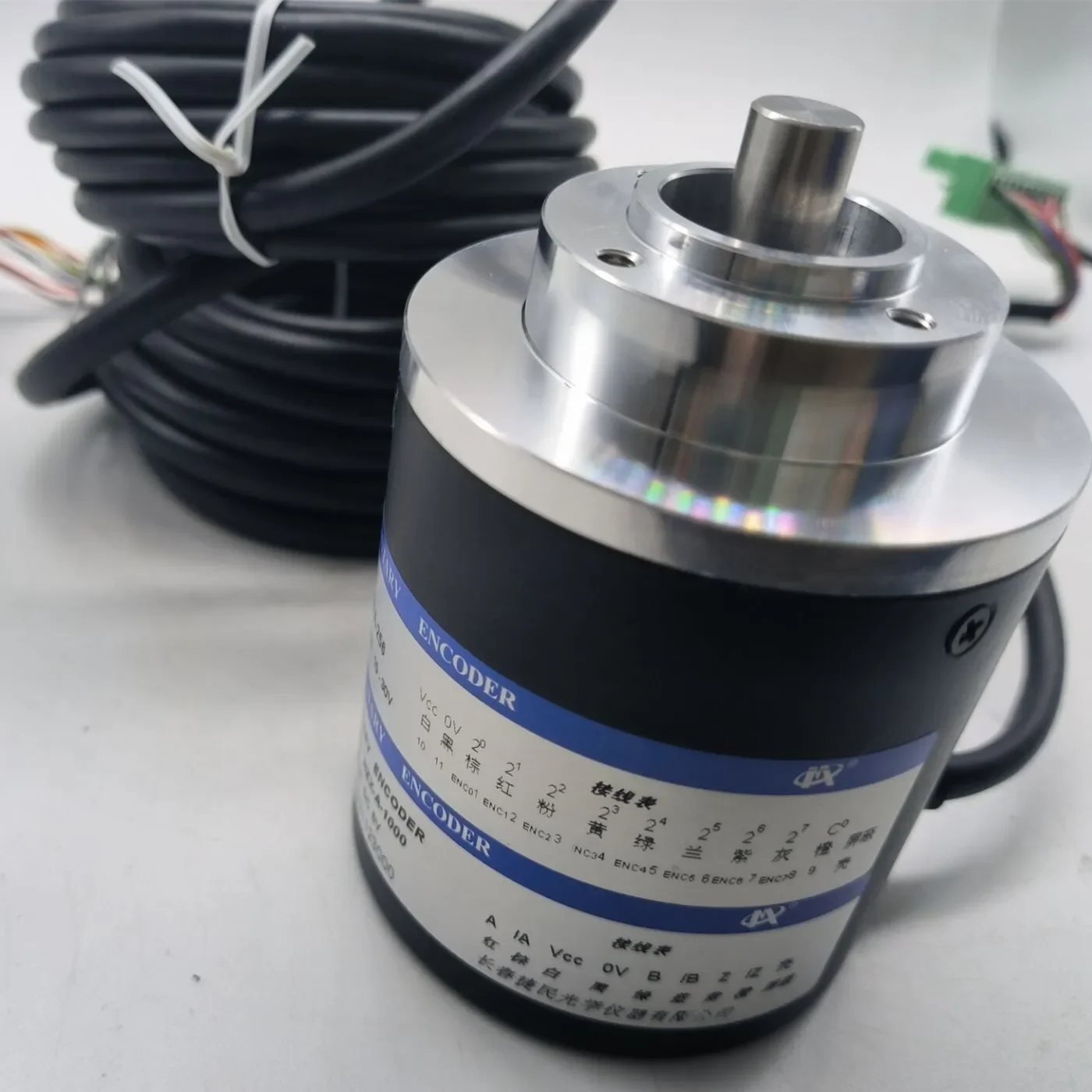 Композитный энкодер абсолютный 256ppr 8-битный серый код и инкрементальный 1000ppr