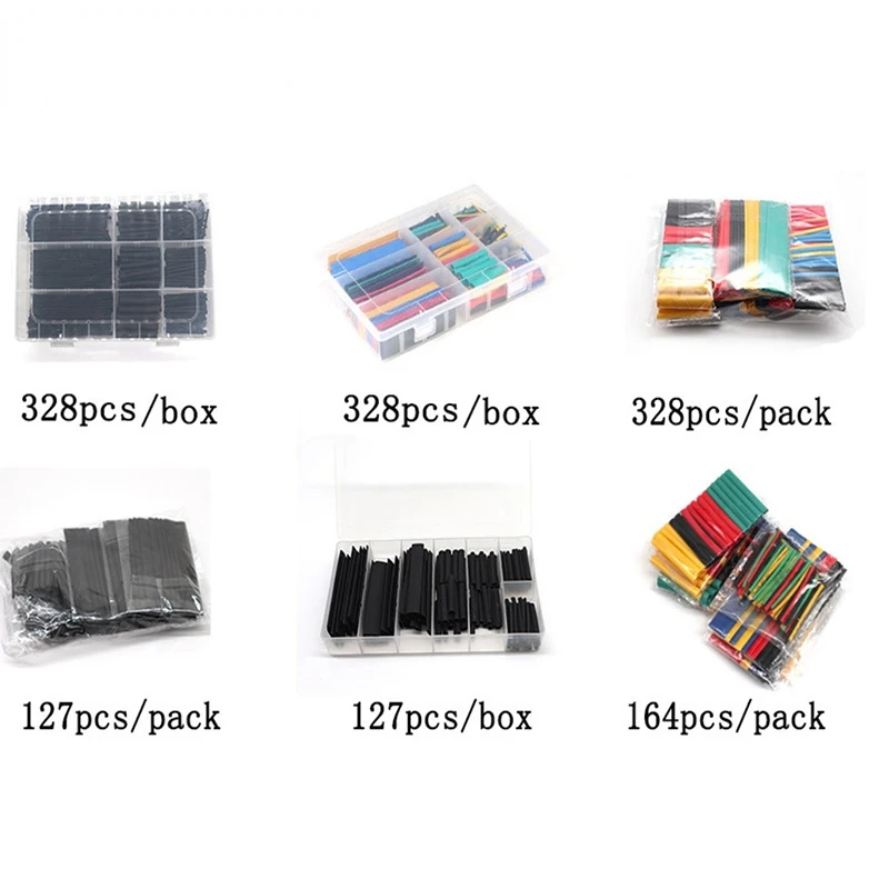 

Termoretractil Thermoretractile Tube DIY Electronic Connection Wire Cable Heat Shrink Tubing For Shrinkag Cables