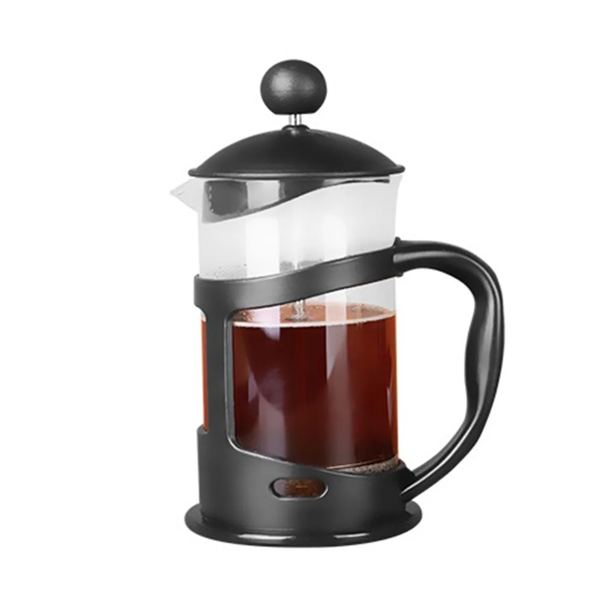 

Прессованный кофейник практичная Кофеварка Многофункциональный прочный чайник для кофе из нержавеющей стали стеклянная посуда для кофе 800 мл