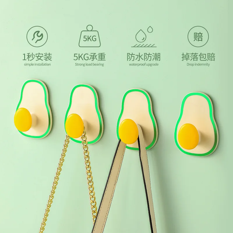 

Hook Strong Viscose Wardrobe, Living, Kitchen, Bedroom, Traceless Patch, Wall Hanging, Sticking Hook, Punch free, Hanging Hook