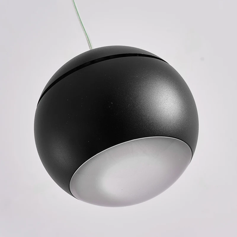 Branch chandelier for modern restaurant black ball kitchen indoor lighting bedroom bedside room decorative LED lamp enlarge