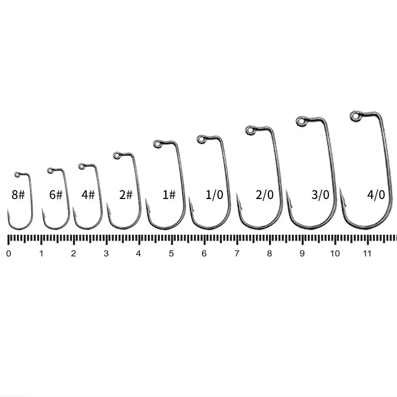 

50PCS/lot 90 Degree Saltwater Hook Fishing Hook High Carbon Steel Shank Bent Saltwater Jig Hook Fishing Twist Locks Accessories