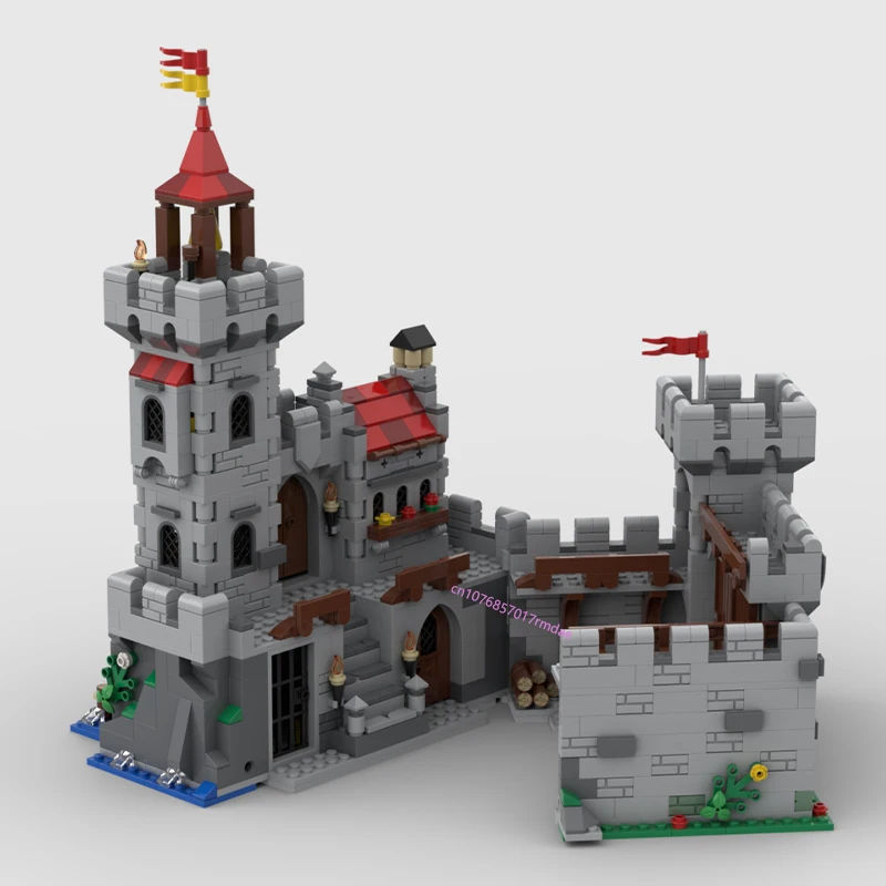 1516P Европейский средневековый уличный вид замок &quotсделай сам&quot креативная
